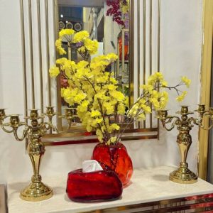 گلدان شیشه ایی